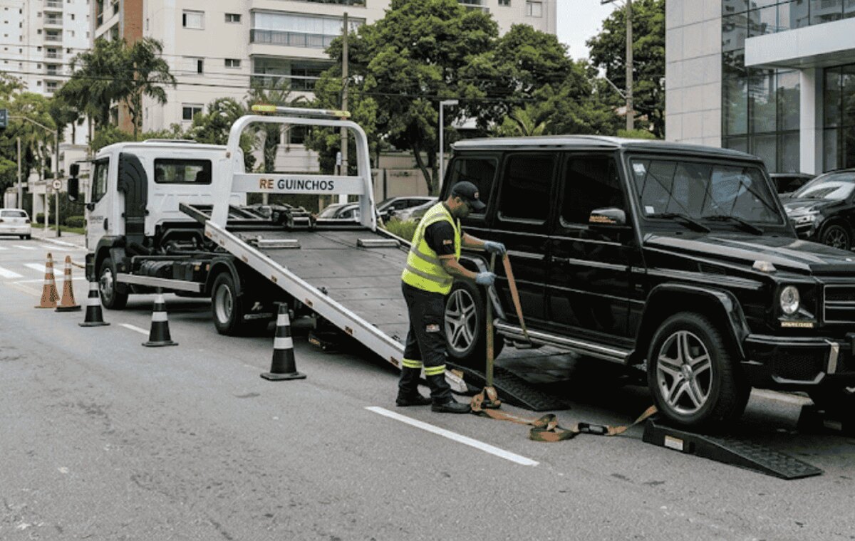 Guincho leve e remoção veicular na Vila Maria